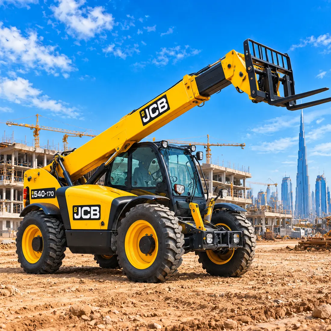 JCB telehandler
