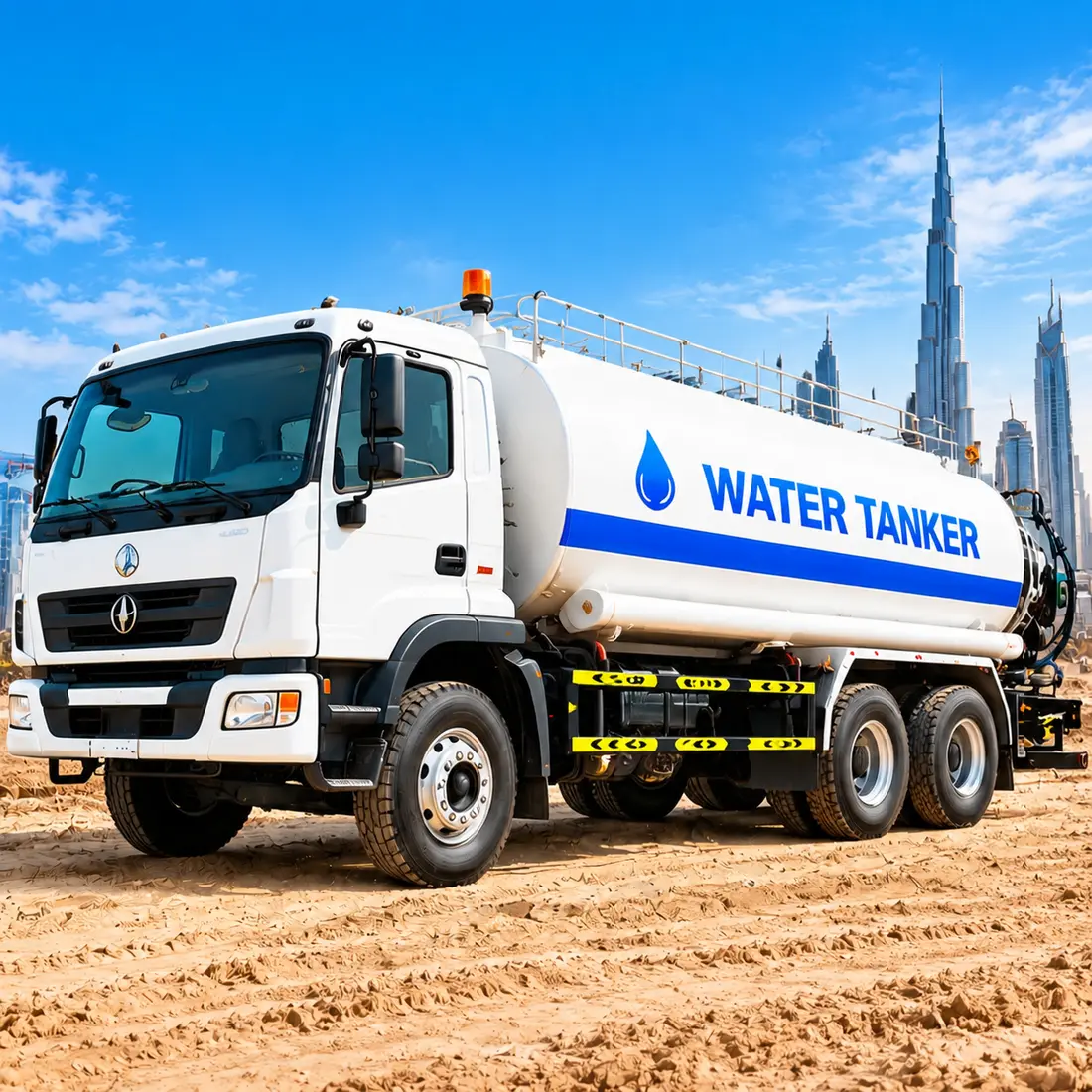 Water tanker truck